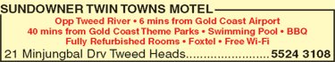 Sundowner Twin Towns Motel - Accommodation China 6
