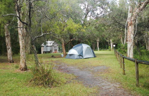 Kylies Hut Walk-in Campground - Accommodation Guide 0
