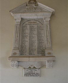 Warwick Railway Memorial Honour Board - Accommodation Guide 0