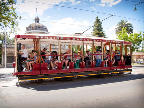 Bendigo Tramways Vintage Talking Tram - Accommodation Asia 0