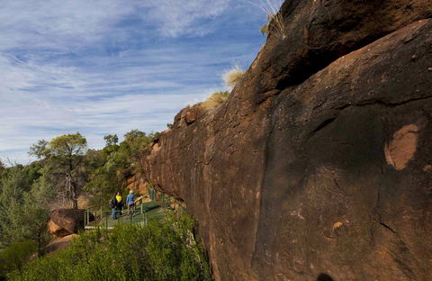 Mulgowan (Yappa) Aboriginal Art Site Walking Track - Accommodation Asia 0