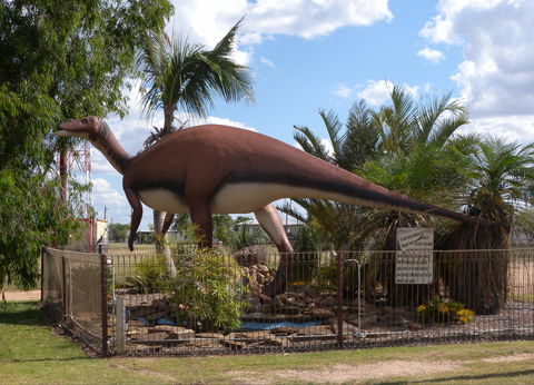 Muttaburrasaurus Langdoni Replica - Accommodation Asia 0