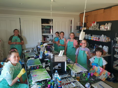 School Holidays - Kids Art Class - Painting - Accommodation China 0