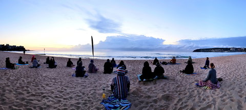 Making Meditation Mainstream Free Beach Meditation Session Mooloolaba - Accommodation Asia 0