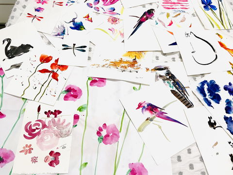 Three Hour Japanese Brushstroke Painting - Accommodation Guide 0