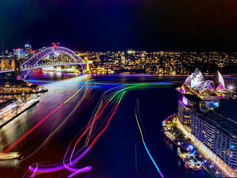 Vivid Sydney Dinner Cruise - Accommodation Asia 1