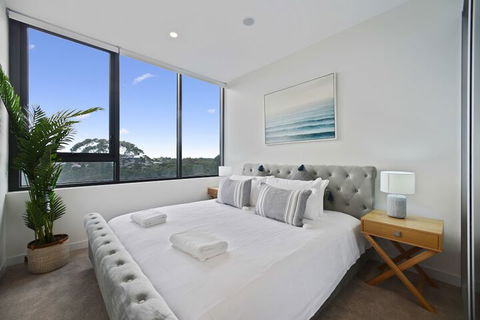 New Contemporary Apartment Near Macquarie Centre - Accommodation Asia 6