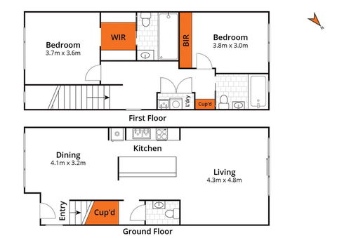 2 Bedroom Townhouse Family & Corporate Bookings Only - Accommodation Guide 4