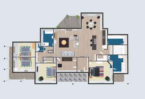 Grandview Accommodation - The Elm Tree Apartments - Accommodation Asia 32