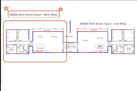 Middle River Beach House, Western House - Accommodation Asia 19