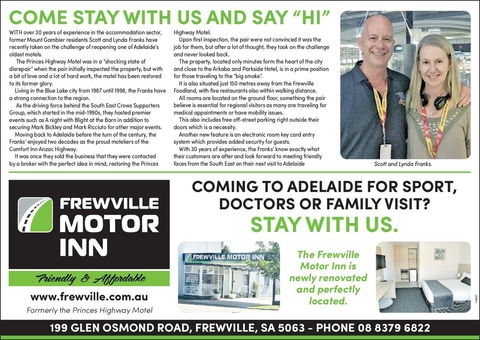 Frewville Motor Inn - Accommodation Asia 7
