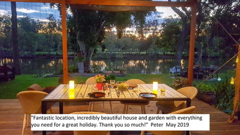 Januce - Delightful River Front House In Urunga - Accommodation Asia 0