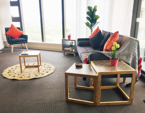 Stylish 2BR With Stunning Views - Sydney Olympic Park - Accommodation Asia 1
