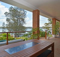 The House on the Lake  Fishing Point Lake Macquarie - honestly put the line in and catch fish - Accommodation Asia