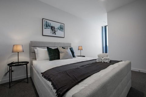 Grey Style, Simple And Cozy Apt@Parkville+Carpark - Accommodation Guide 2