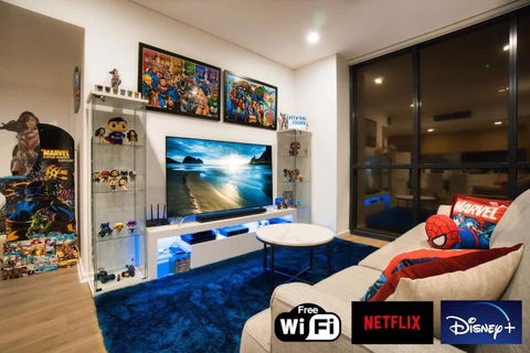 DC Vs Marvel Theme Ft Arcade Machine Pool Gym Sauna BBQ - Accommodation Guide 0