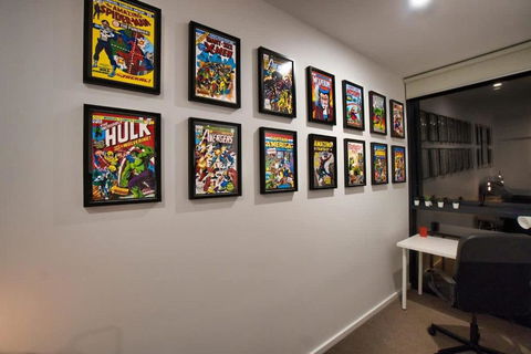 DC Vs Marvel Theme Ft Arcade Machine Pool Gym Sauna BBQ - Accommodation Guide 4