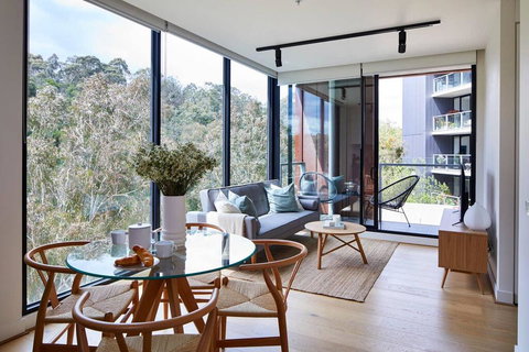 2BR Apt With Yarra River Views & Parking - Accommodation Asia 0