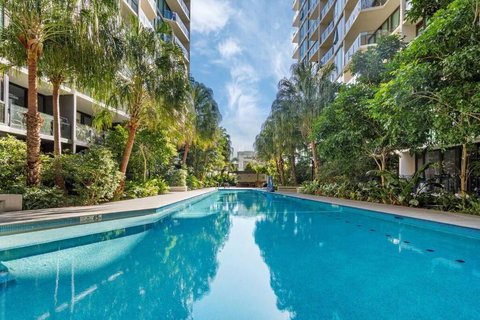 Modern 1-bdr Apt W/ Free Car Park&fantastic Pool - Accommodation Asia 1