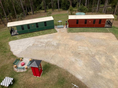 Nambucca Valley Train Carriages - Accommodation Asia 1