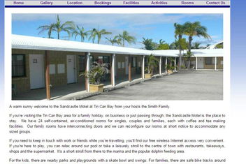 Sandcastle Motel Tin Can Bay with Accommodation China
