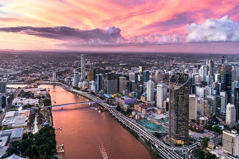 Brisbane City - Private Helicopter Sunset Flight - 25min - Accommodation Asia 4