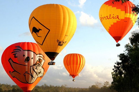 Natural Bridge & Springbrook Waterfalls Tour + Hot Air Balloon With Breakfast - Accommodation Guide 0