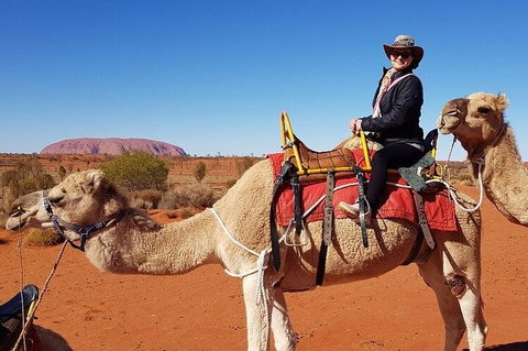 Uluru Small-Group Tour By Camel At Sunrise Or Sunset - Accommodation Asia 0