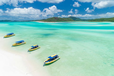 Great Barrier Reef Scenic Flight And Ocean Rafting Whitehaven Beach Day Trip - Accommodation Guide 2