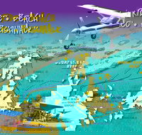 Scenic Flight - Great Barrier Reef Heart Reef Whitehaven Beach  Hill Inlet - Accommodation Guide