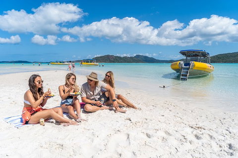 Ocean Rafting Tour To Whitehaven Beach, Hill Inlet Lookout & Top Snorkel Spots - Accommodation Asia 0