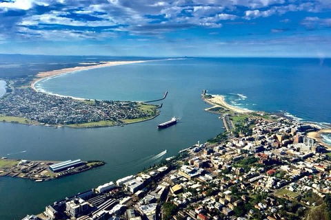 40-45 Minute Port Stephens And Stockton Beach Helicopter Flight - For 2 - Accommodation Asia 2