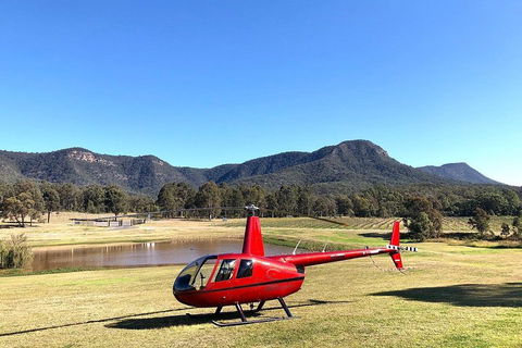 Private Helicopter Flight To Hunter Valley With A La Carte Lunch - For 2 - Accommodation Guide 2