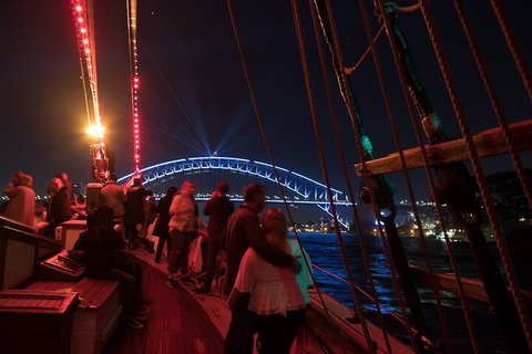 Vivid Tall Ships Dinner Cruise On Sydney Harbour - Accommodation China 1